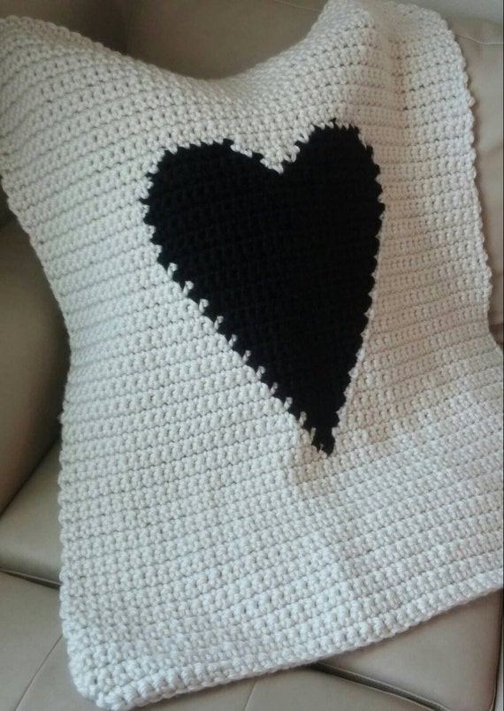 Couverture Moderne En Crochet Pour Bebe Berceau Etsy France