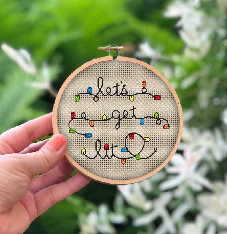 Lit Christmas Ornaments 