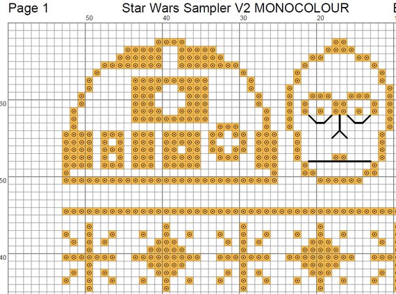 15 Best Star Wars Cross Stitch Kits And Patterns Blog By EMDigitizer