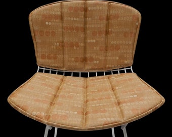 2 Piece Cushion & Back Pad for Bertoia Side Chair - Many Colors Available