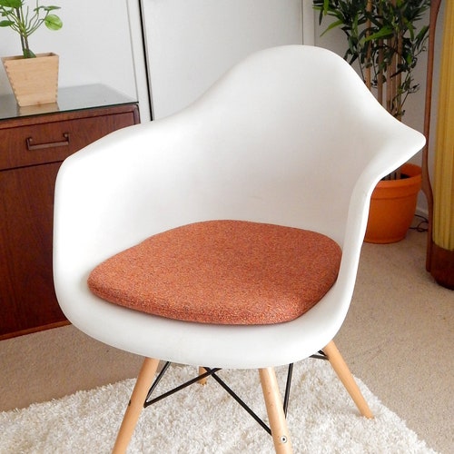 Cushion For Eames Molded Plastic Arm Chair Or Side Eames Molded Plastic Arm Chair, Cushion For Eames Molded Plastic Side Chair