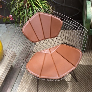 Bertoia Diamond Chair Cushion with Back Rest - Many Colors Available - Eames Era Retro Mid Century