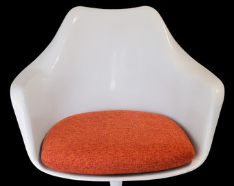 Coussin de rechange pour Saarinen ou Burke Tulip Arm Chair - tissu d'ameublement de qualité supérieure