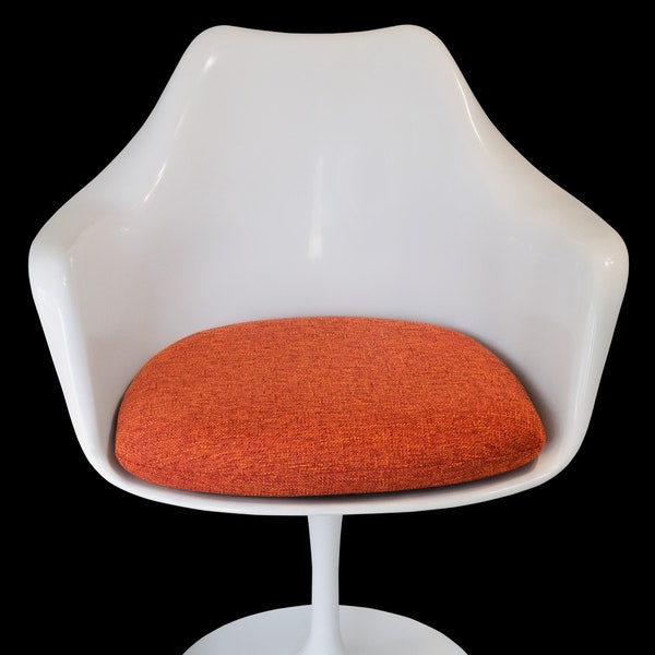 Coussin de rechange pour Saarinen ou Burke Tulip Arm Chair - tissu d'ameublement de qualité supérieure