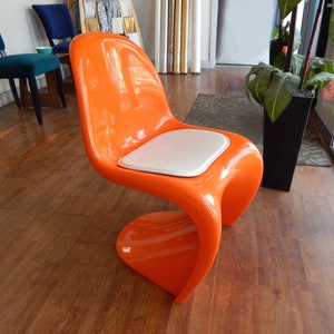 Cushion for Panton Chair Available in many colors and materials Eames Era mid century decor image 1