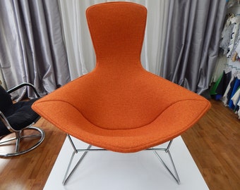 Bertoia inspired Bird Chair Cushion - Full Upholstery Cover - Many Colors Available