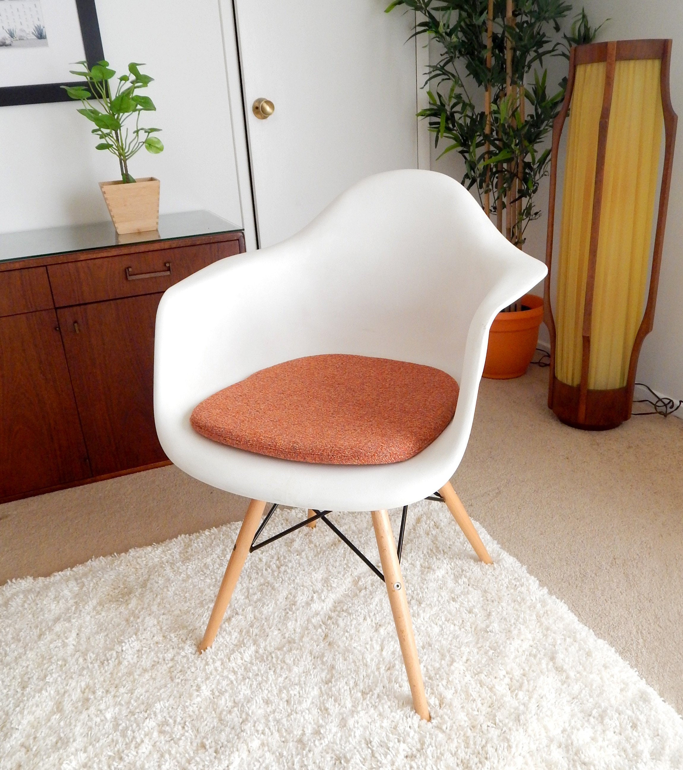 Cushion for Eames Molded Plastic Side Chair Many Colors and