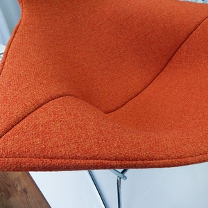 Bertoia inspired Bird Chair Cushion Full Upholstery Cover Many Colors Available image 2