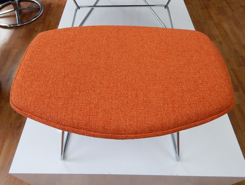 Bertoia inspired Ottoman Cushion Many Colors Available Knoll style Retro Eames Era Mid Century image 3