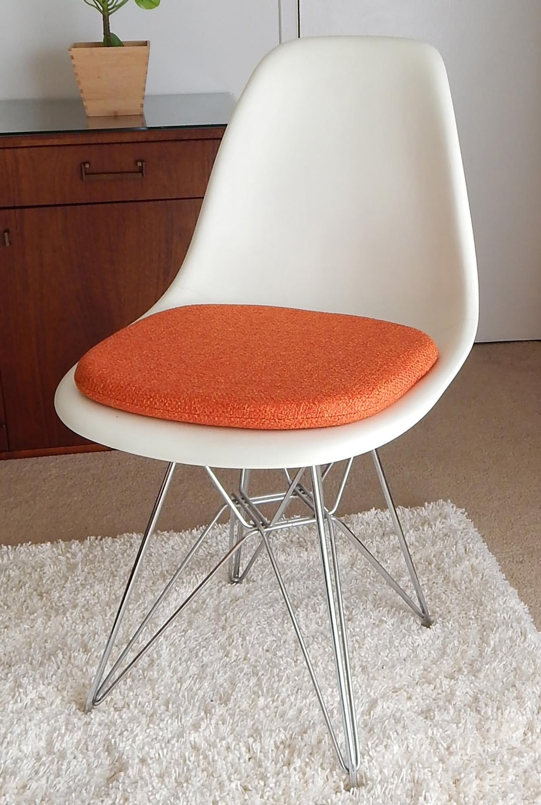 Sitting Pretty Molded Plastic Chair Covers Cushion For Eames