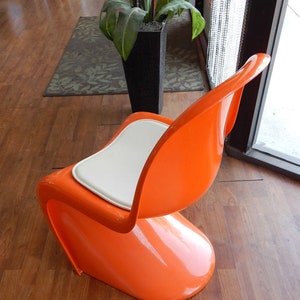 Cushion for Panton Chair Available in many colors and materials Eames Era mid century decor image 6