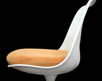 Slip-on Cushion Cover for Saarinen Tulip Side Chair (Orange)