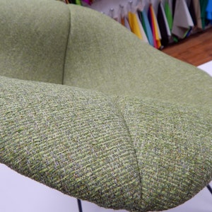 Bertoia inspired Diamond Chair Cushion Comfortable Full Upholstery Cover Many Fabrics and Colors Available image 5