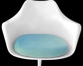 Abnehmbare Polsterbezüge für Saarinen Tulip Sessel (türkis)