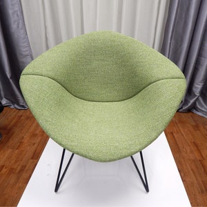 Bertoia inspired Diamond Chair Cushion Comfortable Full Upholstery Cover Many Fabrics and Colors Available image 1