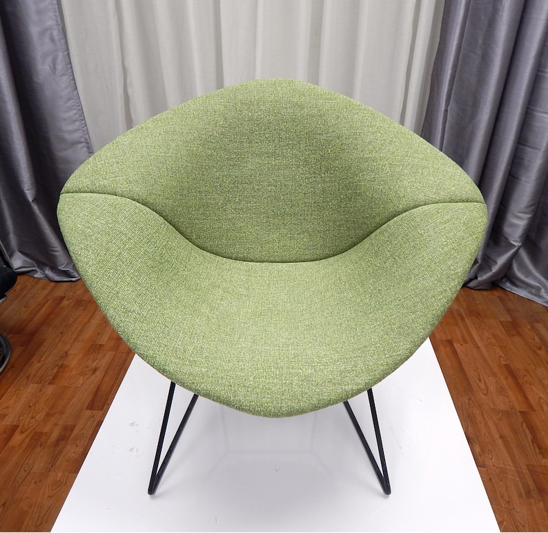 Bertoia inspired Diamond Chair Cushion Comfortable Full Upholstery Cover Many Fabrics and Colors Available image 1