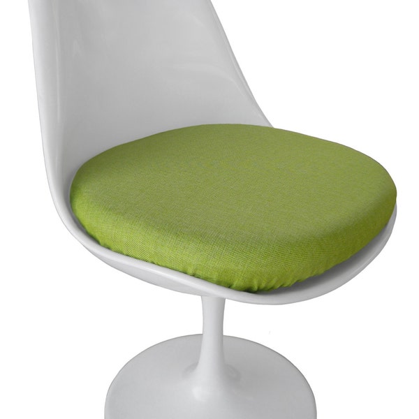 Abnehmbare Polsterbezüge für Saarinen Tulip Side Chair - Poly Leinen