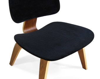 Black Seat Cover for Eames Plywood Lounge Chair