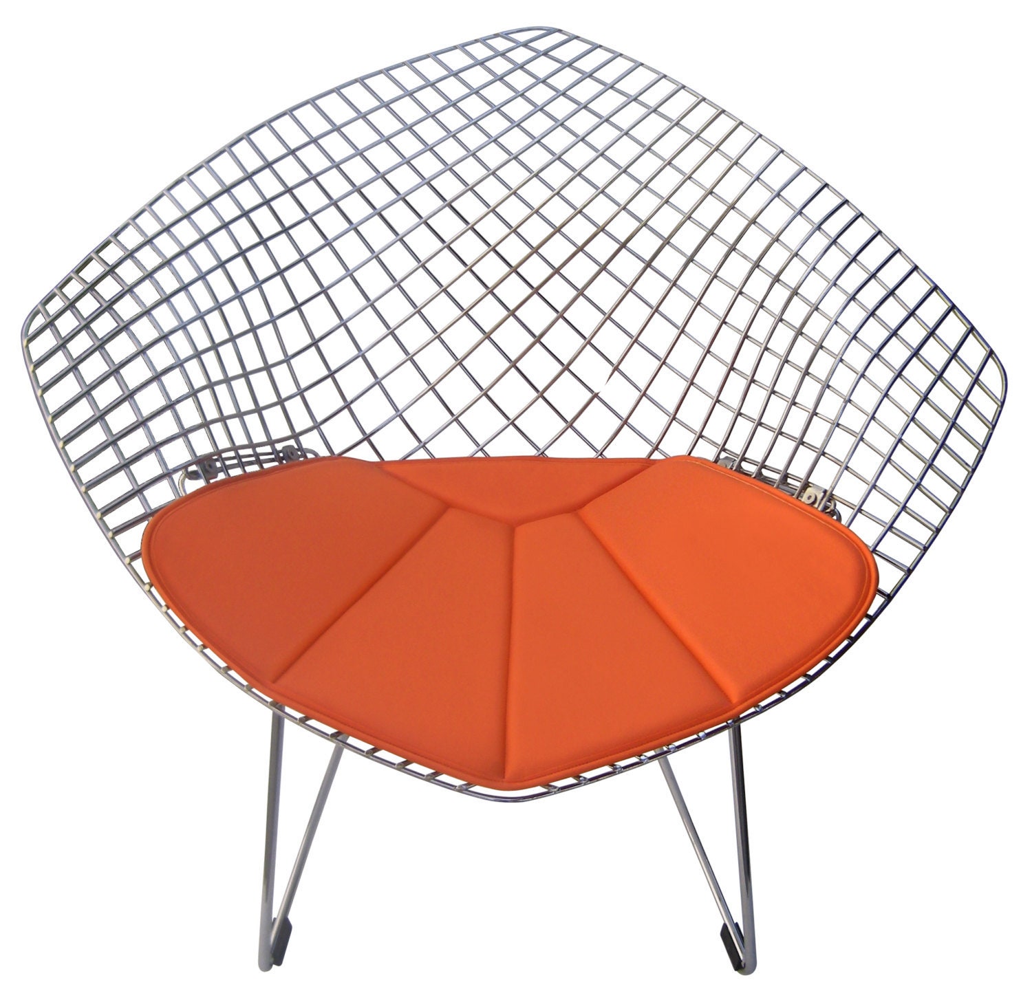 Cushion For Bertoia Diamond Chair - Many Colors Available Retro Eames Era Mid Century Decor