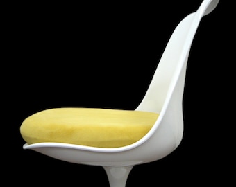 Slip-on Cushion Cover for Saarinen Tulip Side Chair (yellow)