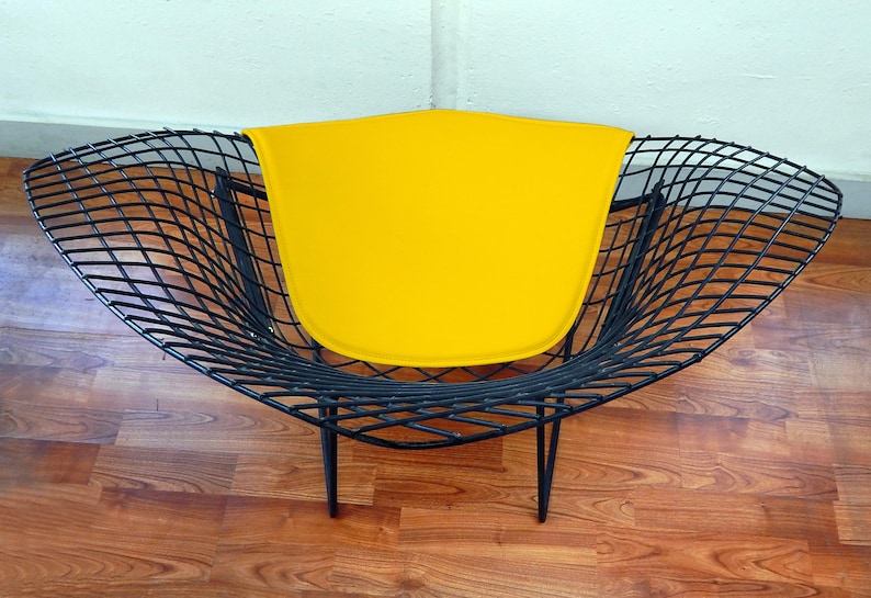 Coussin pour chaise Bertoia Diamond Mousse extra épaisse disponible Knoll Style Eames Era Mid Century Decor image 4