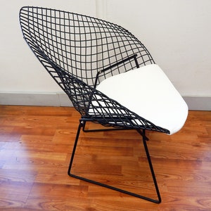 Coussin pour chaise Bertoia Diamond Mousse extra épaisse disponible Knoll Style Eames Era Mid Century Decor image 3