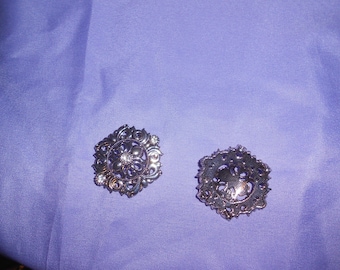 Metal Slider - Round Design  - Silver