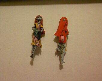 Neuheit Button - The Nightmare from Christmas - Sally 40mm