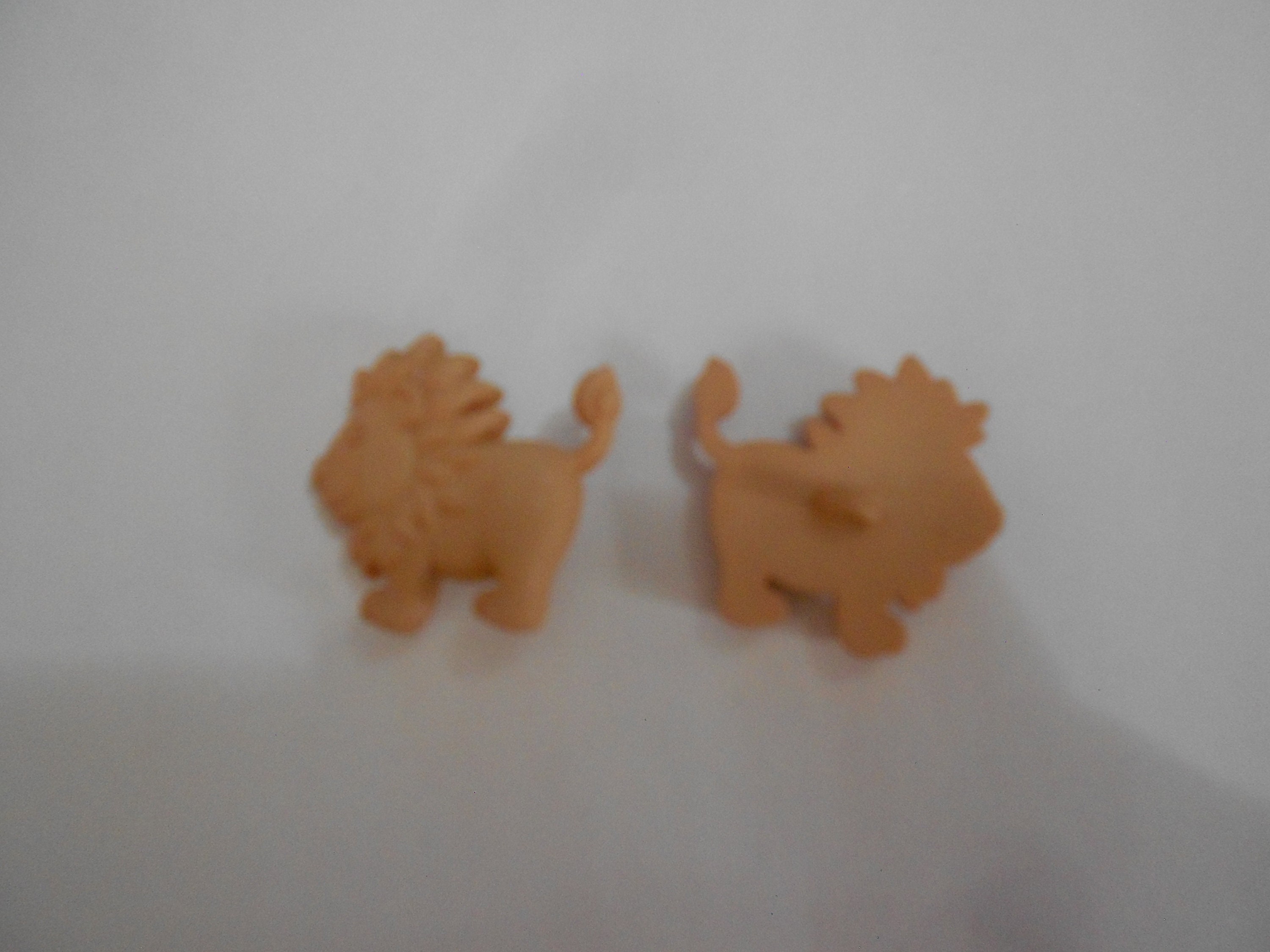 Novelty Button CUTE LION Animal Cracker 1 Etsy