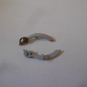 Novelty Button - PIRATES - Sword  1 1/2&quot;
