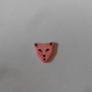 Perlina - Pietra TESTA DI LEONE - Rosa 21 mm