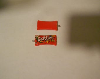 Charm o colgante - SKITTLES CANDY - (gancho en el extremo)