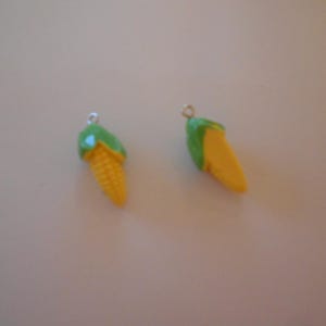 Charm or Pendant - CORN on the COB