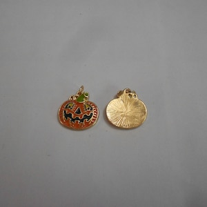 Charm - JACK &#39;O LANTERN #1   .69&quot; x .63&quot;