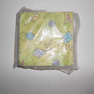 4&quot; Quilt Square (pre-cut) - Kites, Planes, Balls, Crowns & Balloons (10 squares)
