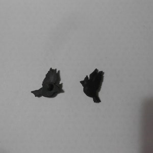 Novelty Button - CROWS  1&quot;