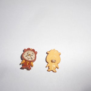 Novelty Button - COGSWORTH (from Beauty & the Beast)  1&quot;