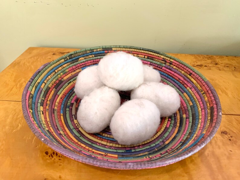 Needle Felted Core Wool Eggs Give Yourself a Headstart on Projects image 1