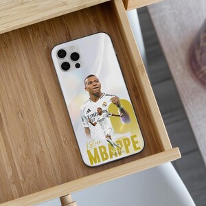 Kylian Mbappé mobilskal Real Madrid Mbappé supportergåva för iPhone 17Pro, 16, 15, 14, 13, 12, Samsung S26, S25, S24, A16, A56, Pixel 10, 9Pro bild 8