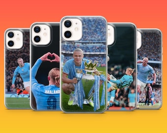 Erling Haaland Phone Case Norway Player Haaland Fan Cover for iPhone 17Pro,16,15,14,13,12, Samsung S26,S25,S24,S23Fe,A16,A56, Pixel 10, 9Pro