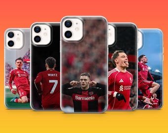Florian Wirtz Phone Case Germany Football Star Wirtz Cover for iPhone 17Pro,16,15,14,13,12, Samsung S26, S25, S24,A16, A56, Pixel 10, 9Pro