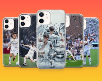 Arda Guler Phone Case Real Madrid Fan Turkey Football Cover for iPhone 17Pro, 16,15,14,13,12, Samsung S26, S25, S24,A16, A56, Pixel 10, 9Pro