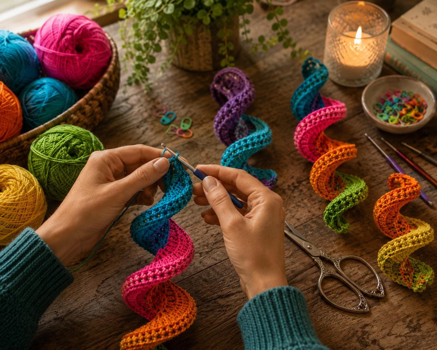 35 Spiral Crochet Patterns for Intricate, Giftable Makes 20 Crochet Twister Wind Spinner