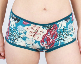 BRAGAS ESTAMPADO FLORAL, ropa interior de mujer, bragas de algodón