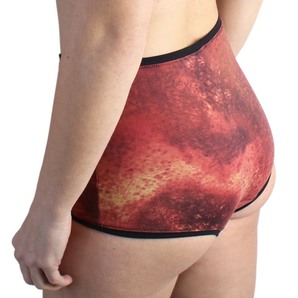 Unterhose Universum hohe Taille, Damen Slip, Unterwäsche Galaxie, Hipster Schlüpfer Frau, Schlüpfer Muster Hose, Mädchen Undie, Yoga Tanz