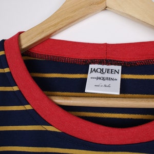 PULLOVER SIZE S dark blue ocher red image 4