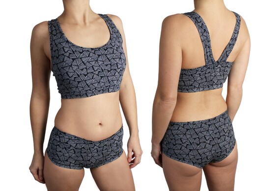 sports bra and panties