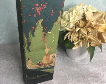 Hudnut Three Flowers Etsy