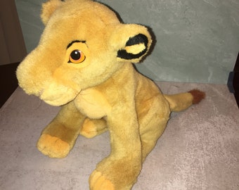 90s Simba Plush - Etsy