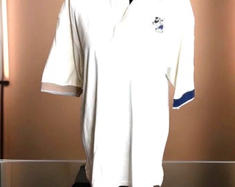Vintage Nicklaus Mickey mouse Golf Polo Shirt Mens Size Large